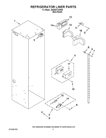 04 - Refrigerator Liner Parts parts for Maytag Refrigerator JS48NXFXDW00 from AppliancePartsPros.com