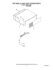 06 - Top Grille And Unit Cover Parts parts for Maytag Refrigerator JS48NXFXDW00 from AppliancePartsPros.com