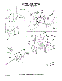 11 - Upper Unit Parts parts for Maytag Refrigerator JS48NXFXDW00 from AppliancePartsPros.com