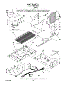 11 - Unit Parts parts for Maytag Refrigerator JS2628HEKB13 from AppliancePartsPros.com