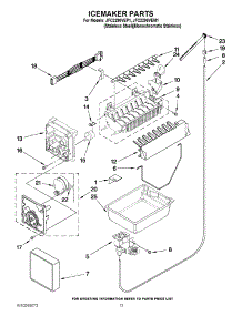 07 - Icemaker Parts parts for Maytag Refrigerator JFC2290VEP1 from AppliancePartsPros.com