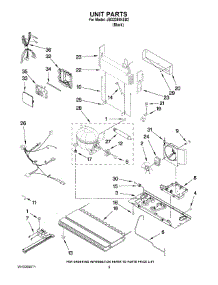 05 - Unit Parts parts for Maytag Refrigerator JBD2286KEB2 from AppliancePartsPros.com