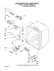 03 - Refrigerator Liner Parts parts for Maytag Refrigerator JBL2286KES3 from AppliancePartsPros.com