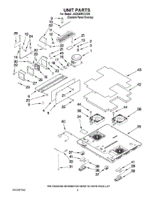 05 - Unit Parts parts for Maytag Ingredient Center JUD248RCCX00 from AppliancePartsPros.com