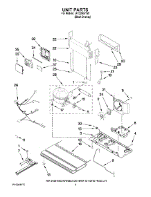 05 - Unit Parts parts for Maytag Refrigerator JFC2290VTB1 from AppliancePartsPros.com
