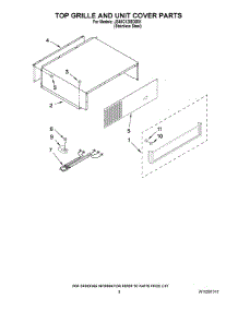 06 - Top Grille And Unit Cover Parts parts for Maytag Refrigerator JS48CXDBDB01 from AppliancePartsPros.com
