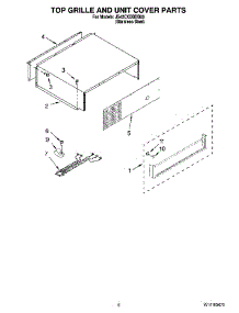 06 - Top Grille And Unit Cover Parts parts for Maytag Refrigerator JS42CXDBDB00 from AppliancePartsPros.com