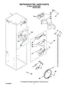 04 - Refrigerator Liner Parts parts for Maytag Refrigerator JS48SEDUDW00 from AppliancePartsPros.com