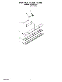 05 - Control Panel Parts parts for Maytag Refrigerator JS42NXFXDW00 from AppliancePartsPros.com