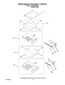 07 - Refrigerator Shelf Parts parts for Maytag Refrigerator JS48SEDUDW00 from AppliancePartsPros.com