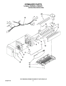05 - Icemaker Parts parts for Maytag Refrigerator JFI2589AES2 from AppliancePartsPros.com