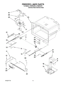 06 - Freezer Liner Parts parts for Maytag Refrigerator JFI2589AES2 from AppliancePartsPros.com