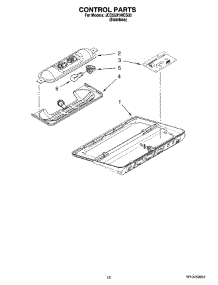 10 - Control Parts parts for Maytag Refrigerator JCD2591WES00 from AppliancePartsPros.com