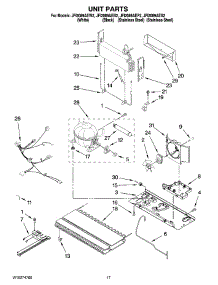 10 - Unit Parts parts for Maytag Refrigerator JFI2089AEP2 from AppliancePartsPros.com