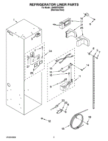 04 - Refrigerator Liner Parts parts for Maytag Refrigerator JS48SEDUDB01 from AppliancePartsPros.com