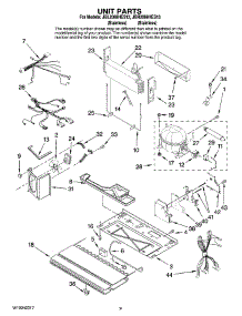 05 - Unit Parts parts for Maytag Refrigerator JBL2088HES13 from AppliancePartsPros.com