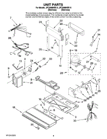 05 - Unit Parts parts for Maytag Refrigerator JFC2089HEP13 from AppliancePartsPros.com