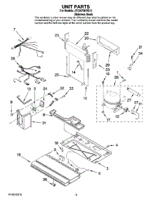 05 - Unit Parts parts for Maytag Refrigerator JFC2070KRS12 from AppliancePartsPros.com