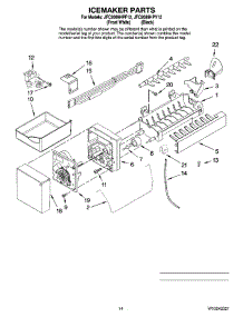 08 - Icemaker Parts, Optional Parts (Not Included) parts for Maytag Refrigerator JFC2089HPF12 from AppliancePartsPros.com