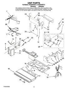 05 - Unit Parts parts for Maytag Refrigerator JFD2589KEP12 from AppliancePartsPros.com