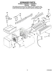 08 - Icemaker Parts, Optional Parts (Not Included) parts for Maytag Refrigerator JFD2589KES12 from AppliancePartsPros.com