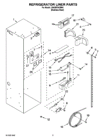 04 - Refrigerator Liner Parts parts for Maytag Refrigerator JS42SEDUDB01 from AppliancePartsPros.com