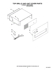 06 - Top Grille And Unit Cover Parts parts for Maytag Refrigerator JS48CXDUDB00 from AppliancePartsPros.com