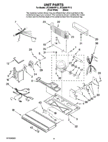05 - Unit Parts parts for Maytag Refrigerator JFC2089HPY12 from AppliancePartsPros.com