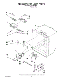 03 - Refrigerator Liner Parts parts for Maytag Refrigerator JFC2290VEP10 from AppliancePartsPros.com
