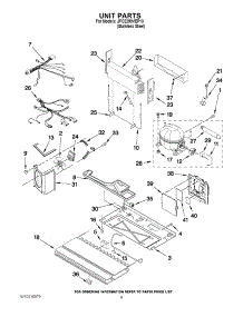 05 - Unit Parts parts for Maytag Refrigerator JFC2290VEP10 from AppliancePartsPros.com
