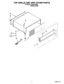 03 - Top Grille And Unit Cover Parts parts for Maytag Refrigerator JF42SEFXDB01 from AppliancePartsPros.com