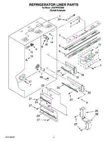 04 - Refrigerator Liner Parts parts for Maytag Refrigerator JF42PPFXDB00 from AppliancePartsPros.com