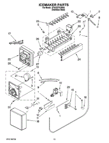 11 - Icemaker Parts parts for Maytag Refrigerator JF42SEFXDB00 from AppliancePartsPros.com