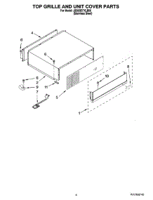 03 - Top Grille And Unit Cover Parts parts for Maytag Refrigerator JB36SEFXLB00 from AppliancePartsPros.com