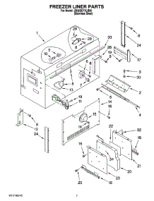 05 - Freezer Liner Parts parts for Maytag Refrigerator JB36SEFXLB00 from AppliancePartsPros.com