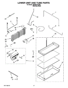 10 - Lower Unit And Tube Parts parts for Maytag Refrigerator JB36SEFXLB00 from AppliancePartsPros.com