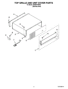 03 - Top Grille And Unit Cover Parts parts for Maytag Refrigerator JB36SEFXRB00 from AppliancePartsPros.com