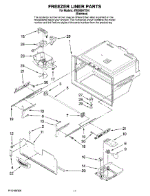 06 - Freezer Liner Parts parts for Maytag Refrigerator JFI2089ATS10 from AppliancePartsPros.com
