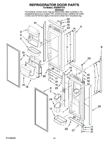 07 - Refrigerator Door Parts parts for Maytag Refrigerator JFI2089ATS10 from AppliancePartsPros.com