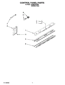 05 - Control Panel Parts parts for Maytag Refrigerator JS48SEDUDB00 from AppliancePartsPros.com