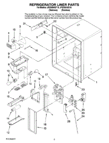 02 - Refrigerator Liner Parts parts for Maytag Refrigerator JFI2589AES10 from AppliancePartsPros.com