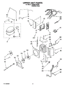 13 - Upper Unit Parts parts for Maytag Refrigerator JS48SEDUDB00 from AppliancePartsPros.com