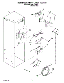 04 - Refrigerator Liner Parts parts for Maytag Refrigerator JS48CXDBDB00 from AppliancePartsPros.com