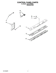 05 - Control Panel Parts parts for Maytag Refrigerator JS48CXDBDB00 from AppliancePartsPros.com