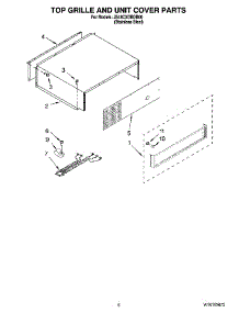 06 - Top Grille And Unit Cover Parts parts for Maytag Refrigerator JS48CXDBDB00 from AppliancePartsPros.com