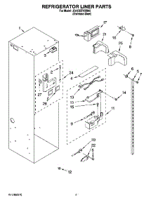 04 - Refrigerator Liner Parts parts for Maytag Refrigerator JS42SEFXDB00 from AppliancePartsPros.com