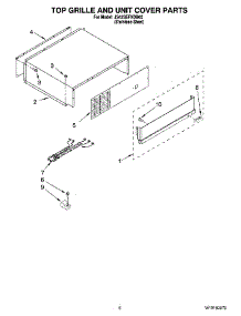 06 - Top Grille And Unit Cover Parts parts for Maytag Refrigerator JS42SEFXDB00 from AppliancePartsPros.com