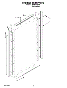 02 - Cabinet Trim Parts parts for Maytag Refrigerator JS42SEDUDB00 from AppliancePartsPros.com