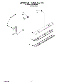 05 - Control Panel Parts parts for Maytag Refrigerator JS42SEDUDB00 from AppliancePartsPros.com