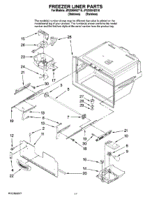 06 - Freezer Liner Parts parts for Maytag Refrigerator JFI2589AEP10 from AppliancePartsPros.com